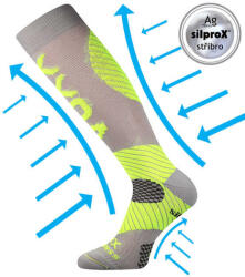 Voxx Protect kompressziós zokni világosszürke 1 pár 39-42 111978 (111978)