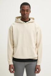 HUGO Blue pamut melegítőfelső - bézs XS - answear - 32 990 Ft