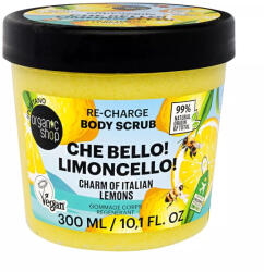 Organic Shop Che Bello! Limoncello! energetizáló testradír olasz citrommal, 300 ml - hajpatika