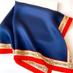  VA-38935 Kendő - Sötétkék / Piros