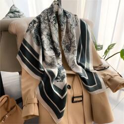  UL-38928 Kendő- Zöld / Fehér