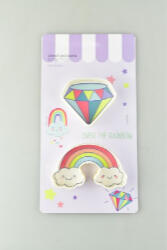 Family Collection marcipán / fondant mintázó, műa. , gyémánt és szivárvány - 2r