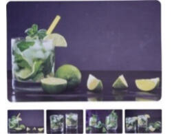  Family tányéralátét PP 43, 5X28, 5CM KOKTÉL 4F