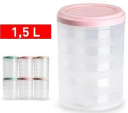  Family tároló doboz kerek műa. 1, 5l