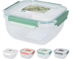  Family tároló doboz csatos szögletes 1500ML 4F. SZÍN