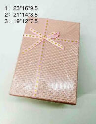  Family díszdoboz szett 3r. nagy: 23x16x9, 5cm rózsaszín