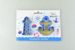 Family Collection marcipán / fondant mintázó, műa. , világítótorony és vasmacska - 2r