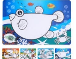  Family tányéralátét PP 43, 5X28, 5CM ÁLLATOK 4F