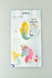 Family Collection marcipán / fondant mintázó, műa. , sellő és unikornis - 2r