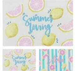  Family tányéralátét PP 43, 5X28, 5CM GRAPEFRUIT 4F