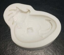 Family Collection marcipán/fondant mintázó 'sárkány' 74x65x20mm