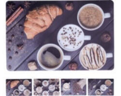  Family tányéralátét PP 43, 5X28, 5CFamilyM KÁVÉ 4F