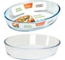 Family Collection hőálló sütőtál ovális üveg 1, 6L 26X18X6CM