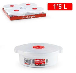  Family ételtároló doboz kerek műa. 1, 5l mikrózható