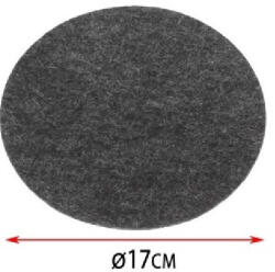  Family alátét kerek 17cm sötétszürke 4db-os