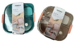  Family ételtároló doboz 3 részes 20x20cm 2f