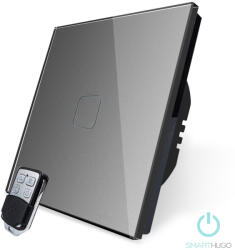 Smarthugo 1 Körös Szürke RF Villanykapcsoló Cipő mintás gombbal (sh110101)