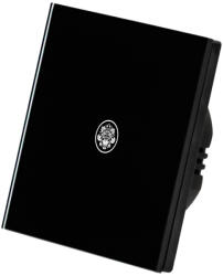 Smarthugo 1 Körös Fekete Impulzuskapcsoló Kalocsai mintás gombbal (sh100901)