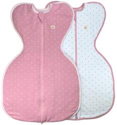 KidsDecor Set 2 saci de dormit nou-nascut swaddle first sleep sweet star & sweet light, 1 tog 60 cm, 1 tog