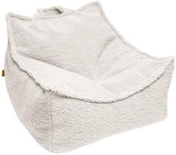 MeowBaby® Fotoliu tip puf pentru copii meowbaby bearly sako bag , crem, material certificat oeko-tex