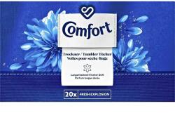 Comfort Fresh Explosion ароматизиращи кърпички за сушилня 20 бр
