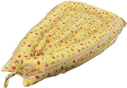 KidsDecor Baby nest dream of ice cream- culcus bebelus pentru dormit, reversibil, multifunctional 100 x 60 cm