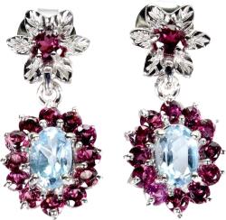Frumoasa Venetiana Cercei argint topaz (C3191)