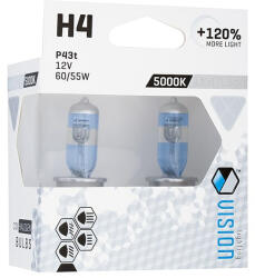 Vision Lighting Izzó Határtalan Fehér H4 12v 60 / 55w P43t U E4 + 120%, 2 Db. Cm58796 (al-58796)