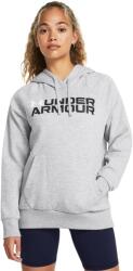 Under Armour Rival Fleece Wordmark Hoodie M | Femei | Hanorace | Gri | 1386512-011