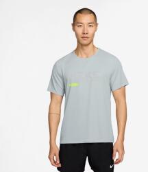 Nike Miler Mens Winterized Short-Sleeve Running Top M | Bărbați | Tricouri | Gri | HV2676-043