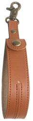 Flippy Husa pentru Kendama, Flippy, Husa de Depozitare pentru Kendama, din Piele Ecologica, Catarama cu Agatare pentru Transportare, Model Breloc Simplu, 19.5 x 2.5 cm, Maro (teo-164033)