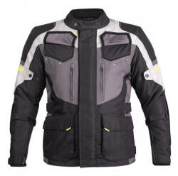 Nordcode Dust Bărbătesc Geacă de motocicletă 4 Sezoane Waterproof Negru/gri NOR000JAC297 (NOR000JAC297)