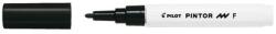 Pilot Marker cu vopsea Pilot Pintor F diverse culori 1 mm varf rotund negru (PSW-PT-FB)
