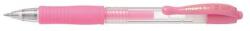 Pilot Set 12 rollere cu gel Pilot Pastel G-2 diverse culori 0.7 mm cu click roz (PBL-G2-7P-P-P)