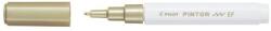Pilot Marker cu vopsea Pilot Pintor Metalic EF culori metalizate 0.7 mm varf rotund auriu (PSW-PT-EFGD)