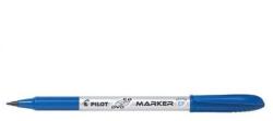 Pilot Set 10 markere permanente Pilot Begreen diverse culori 0.6 mm varf rotund pentru CD/DVD albastru (PSCA-EFCD-L-BG-P)