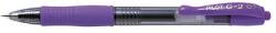 Pilot Set 12 rollere cu gel Pilot G-2 Plus diverse culori 0.7 mm cu click violet (PBL-G2-7V-P)