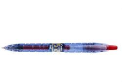 Pilot Set 10 rollere cu gel Pilot B2P Plus diverse culori 0.5 mm cu click rosu (PBL-B2P-5R-BG-P)