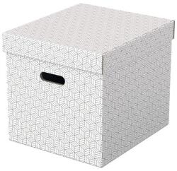 Esselte Set 3 buc Cutii arhivare carton 360 x 320 x 310 mm alb Esselte Home Recycled (ESS628288) - dacris