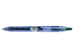 Pilot Set 10 rollere cu gel Pilot B2P Plus diverse culori 0.7 mm cu click verde (PBL-B2P-7G-BG-P)