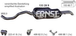 ERNST Toba esapament finala ERNST 133289 (133289) - automobilus