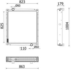 MAHLE Radiator, racire motor MAHLE BEHR *** PREMIUM LINE *** CR 2667 000P (CR 2667 000P)