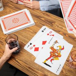 GadgetMaster Óriás méretű francia kártya - 54 lap