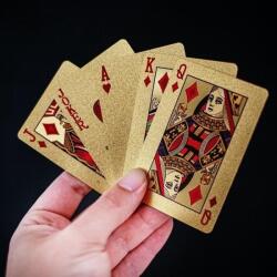 GadgetMaster Arany pókerkártya