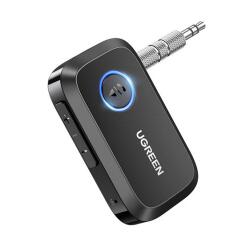 UGREEN bluetooth audió adapter 3.5mm jack csatlakozó, v5.3, FEKETE CM596 (CM596)