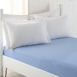 Infiniza ELY Gumis jersey lepedő - világoskék - 160 x 200 cm