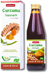 Medicura Kurkuma 100% zöldséglé 330ml - multivitaminshop