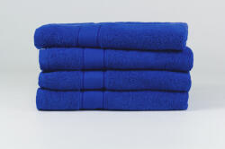 INFINIZA Törölköző - royalkék - széles bordűrrel - 70x130 cm