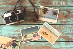 INFINIZA strandtörölköző 75x150 cm - holiday