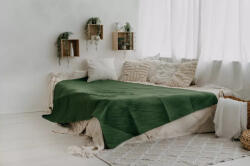 Naturtex Emily Olajzöld Hegesztett Ágytakaró 235x250cm